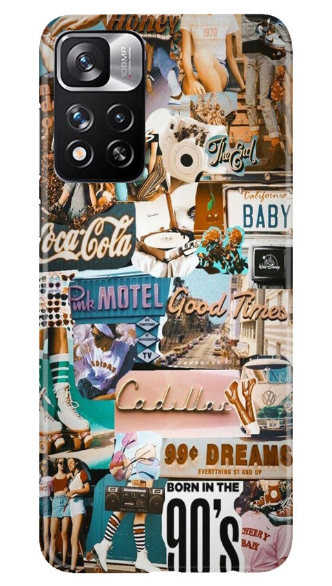 Vintage Design Mobile Back Case for Redmi Note 11 Pro (Design - 253) Vintage Design Case for Redmi Note 11 Pro (Design No. 253)