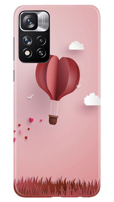 Parachute Mobile Back Case for Redmi Note 11 Pro (Design - 255) Parachute Case for Redmi Note 11 Pro (Design No. 255)
