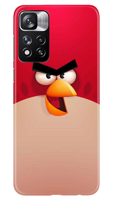 Angry Bird Red Mobile Back Case for Redmi Note 11 Pro (Design - 287) Angry Bird Red Mobile Back Case for Redmi Note 11 Pro (Design - 287)