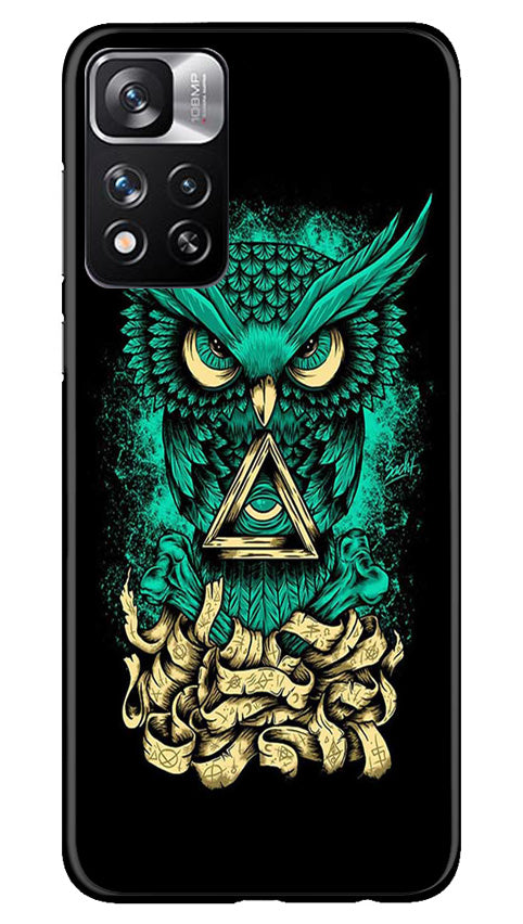 Owl Mobile Back Case for Redmi Note 11 Pro (Design - 317) Owl Mobile Back Case for Redmi Note 11 Pro (Design - 317)