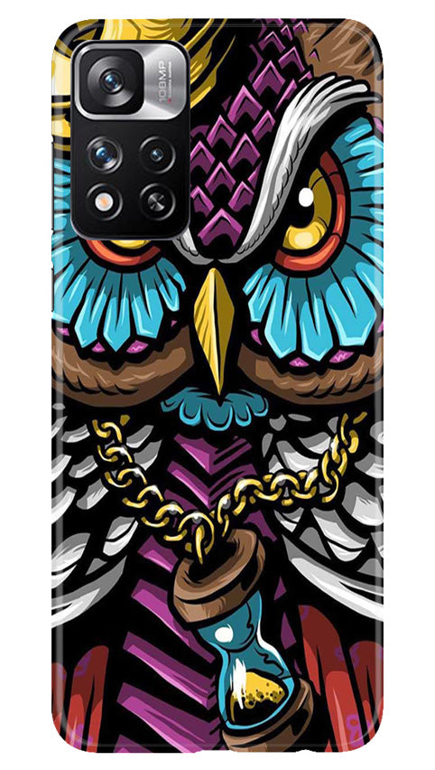 Owl Mobile Back Case for Redmi Note 11 Pro (Design - 318) Owl Mobile Back Case for Redmi Note 11 Pro (Design - 318)
