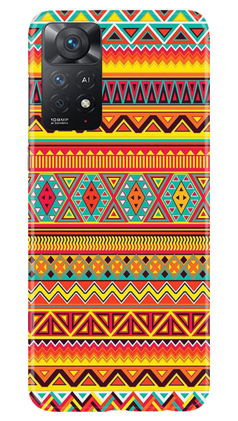 Zigzag line pattern Mobile Back Case for Redmi Note 11 Pro 5G (Design - 4) Zigzag line pattern Case for Redmi Note 11 Pro 5G