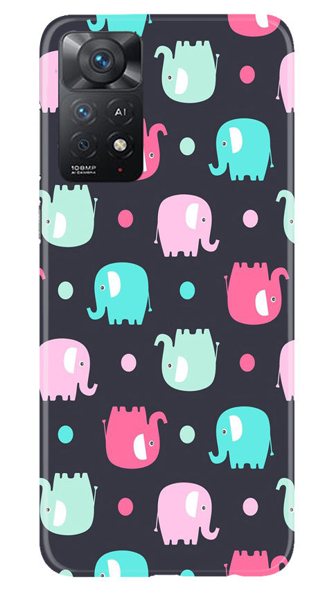 Elephant Baground Mobile Back Case for Redmi Note 11 Pro 5G (Design - 44) Elephant Baground Case for Redmi Note 11 Pro 5G