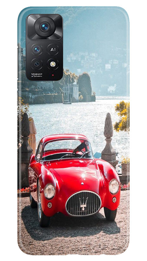 Vintage Car Mobile Back Case for Redmi Note 11 Pro 5G (Design - 51) Vintage Car Case for Redmi Note 11 Pro 5G