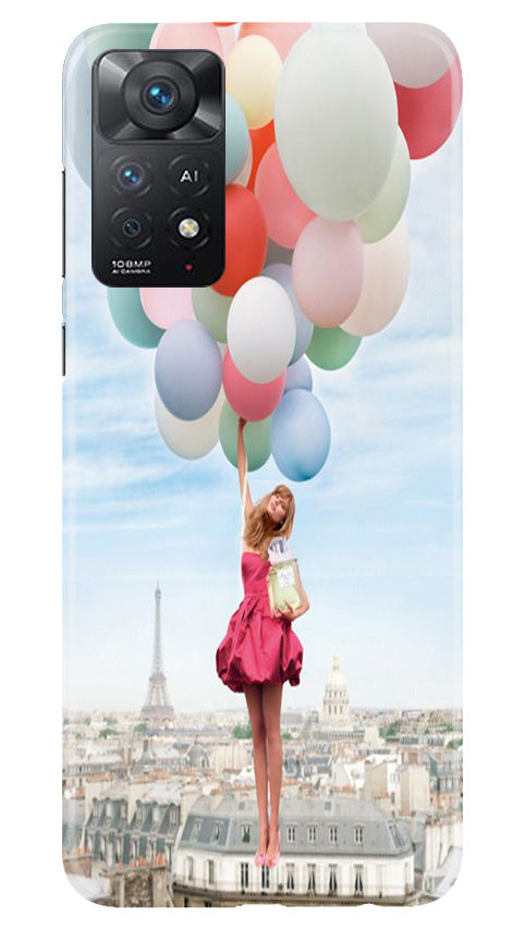 Girl with Baloon Mobile Back Case for Redmi Note 11 Pro 5G (Design - 84) Girl with Baloon Case for Redmi Note 11 Pro 5G