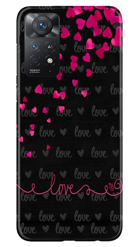 Love in Air Mobile Back Case for Redmi Note 11 Pro 5G (Design - 89) Love in Air Case for Redmi Note 11 Pro 5G