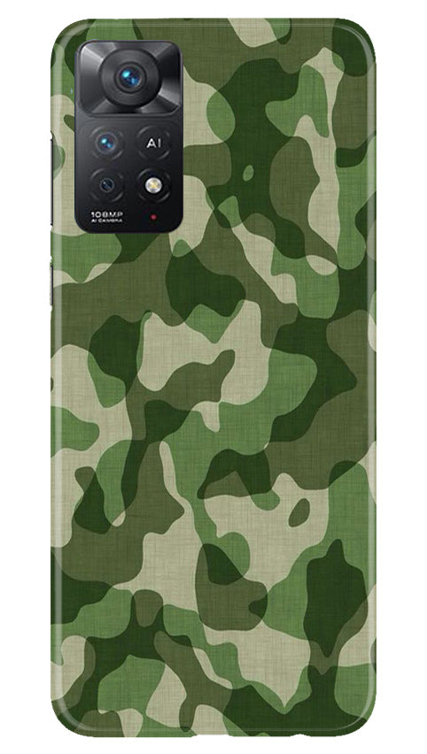 Army Camouflage Mobile Back Case for Redmi Note 11 Pro 5G (Design - 106) Army Camouflage Case for Redmi Note 11 Pro 5G (Design - 106)