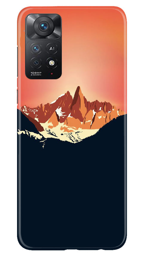 Mountains Mobile Back Case for Redmi Note 11 Pro 5G (Design - 196) Mountains Case for Redmi Note 11 Pro 5G (Design No. 196)