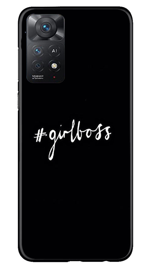 #GirlBoss Mobile Back Case for Redmi Note 11 Pro 5G (Design - 235) #GirlBoss Case for Redmi Note 11 Pro 5G (Design No. 235)