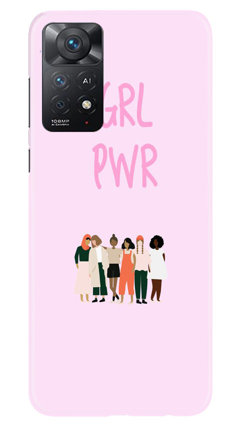 Girl Power Mobile Back Case for Redmi Note 11 Pro 5G (Design - 236) Girl Power Case for Redmi Note 11 Pro 5G (Design No. 236)