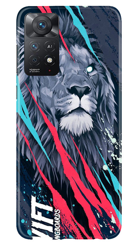 Lion Mobile Back Case for Redmi Note 11 Pro 5G (Design - 247) Lion Case for Redmi Note 11 Pro 5G (Design No. 247)