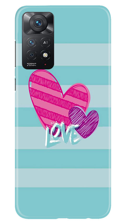 Love Mobile Back Case for Redmi Note 11 Pro 5G (Design - 261) Love Case for Redmi Note 11 Pro 5G (Design No. 261)