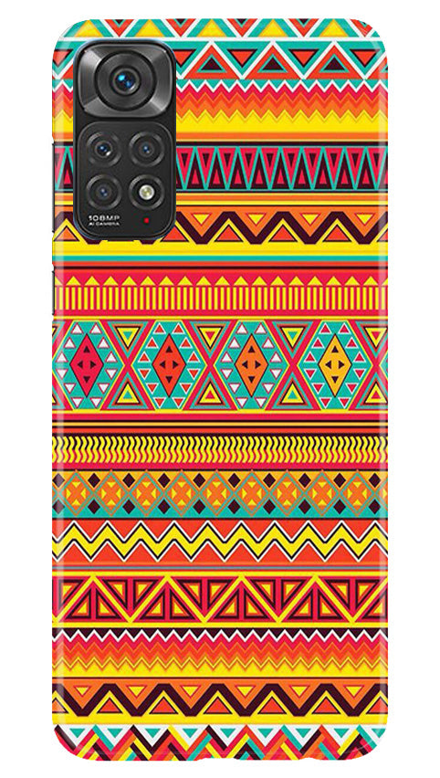 Zigzag line pattern Mobile Back Case for Redmi Note 11s (Design - 4) Zigzag line pattern Case for Redmi Note 11s