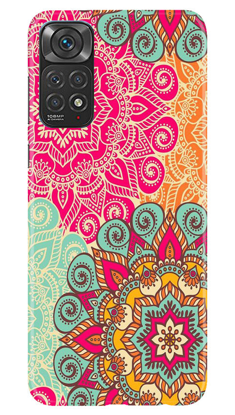 Rangoli art2 Mobile Back Case for Redmi Note 11s (Design - 29) Rangoli art2 Case for Redmi Note 11s