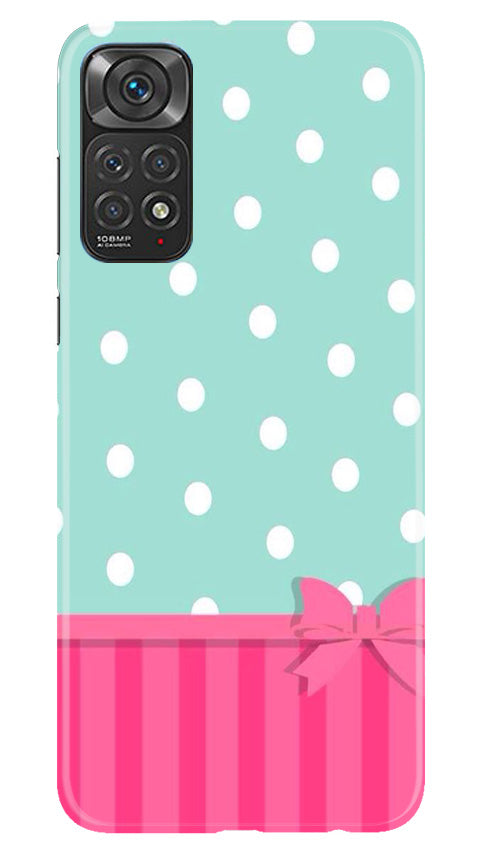 Gift Wrap Mobile Back Case for Redmi Note 11s (Design - 30) Gift Wrap Case for Redmi Note 11s