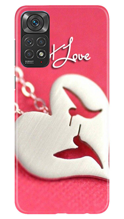 Just love Mobile Back Case for Redmi Note 11s (Design - 88) Just love Case for Redmi Note 11s