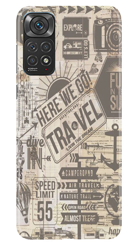 Travel Mobile Back Case for Redmi Note 11s (Design - 104) Travel Case for Redmi Note 11s (Design - 104)