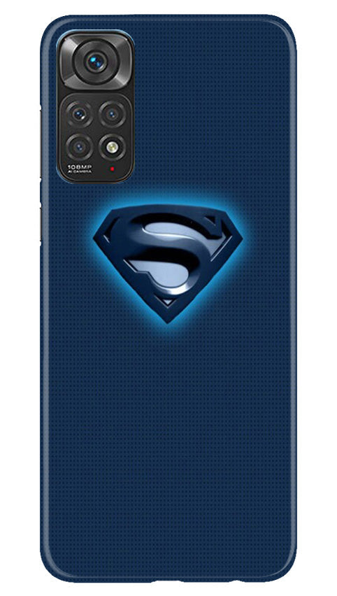 Superman Superhero Mobile Back Case for Redmi Note 11s (Design - 117) Superman Superhero Case for Redmi Note 11s (Design - 117)
