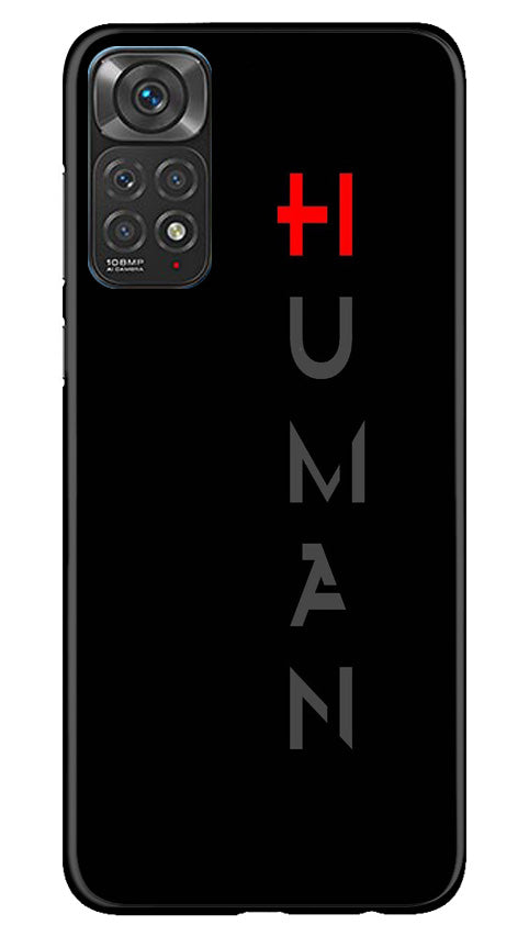 Human Mobile Back Case for Redmi Note 11s (Design - 141) Human Case for Redmi Note 11s (Design - 141)