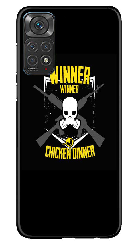 Winner Winner Chicken Dinner Mobile Back Case for Redmi Note 11s (Design - 147) Winner Winner Chicken Dinner Case for Redmi Note 11s (Design - 147)