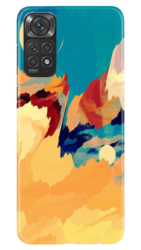 Modern Art Mobile Back Case for Redmi Note 11s (Design - 204) Modern Art Case for Redmi Note 11s (Design No. 204)
