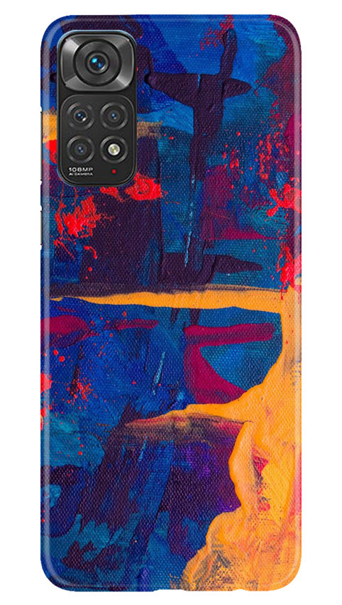 Modern Art Mobile Back Case for Redmi Note 11s (Design - 206) Modern Art Case for Redmi Note 11s (Design No. 206)