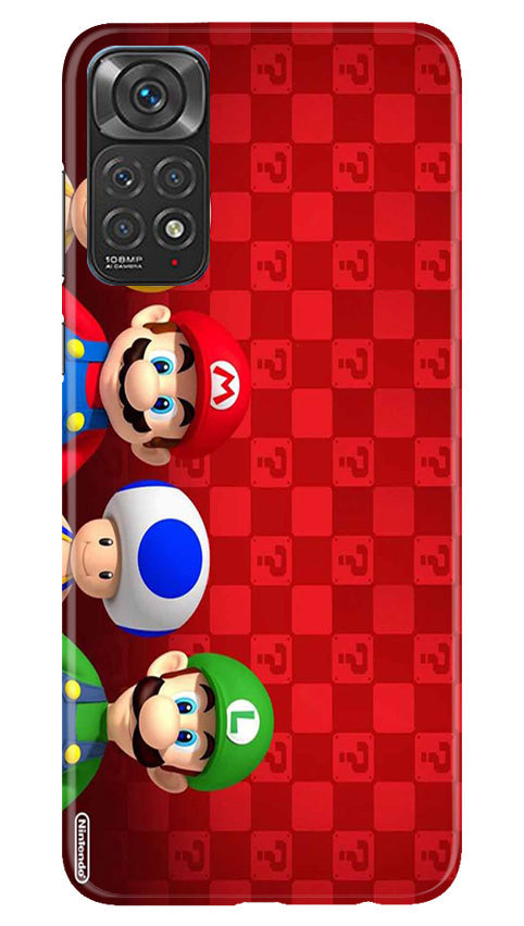 Mario Mobile Back Case for Redmi Note 11s (Design - 299) Mario Mobile Back Case for Redmi Note 11s (Design - 299)