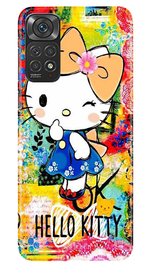 Hello Kitty Mobile Back Case for Redmi Note 11s (Design - 321) Hello Kitty Mobile Back Case for Redmi Note 11s (Design - 321)