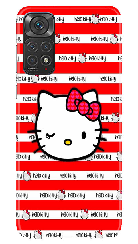 Hello Kitty Mobile Back Case for Redmi Note 11s (Design - 323) Hello Kitty Mobile Back Case for Redmi Note 11s (Design - 323)