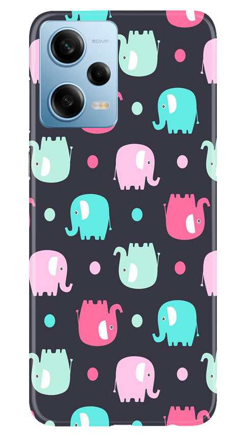 Elephant Baground Mobile Back Case for Redmi Note 12 5G (Design - 44) Elephant Baground Case for Redmi Note 12 5G