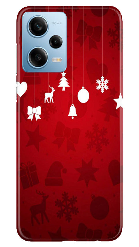Christmas Mobile Back Case for Redmi Note 12 5G (Design - 78) Christmas Case for Redmi Note 12 5G