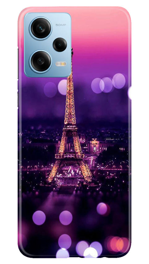 Eiffel Tower Mobile Back Case for Poco X5 5G (Design - 86) Eiffel Tower Case for Poco X5 5G