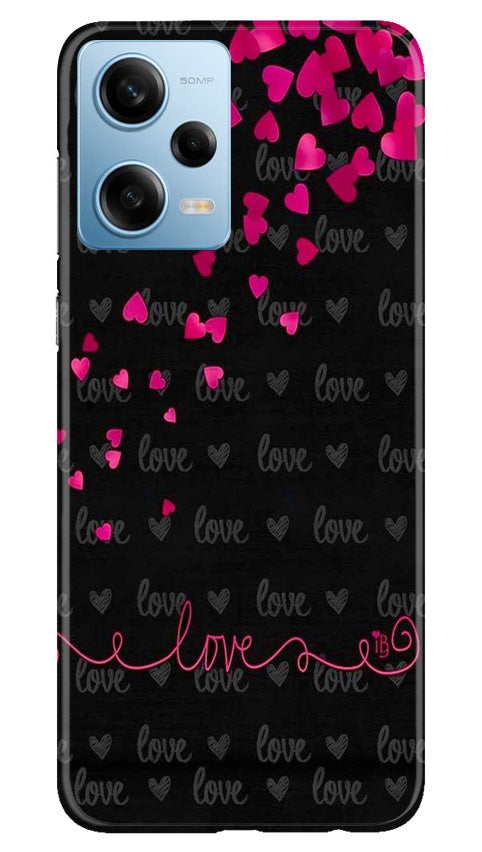 Love in Air Mobile Back Case for Poco X5 Pro 5G (Design - 89) Love in Air Case for Poco X5 Pro 5G