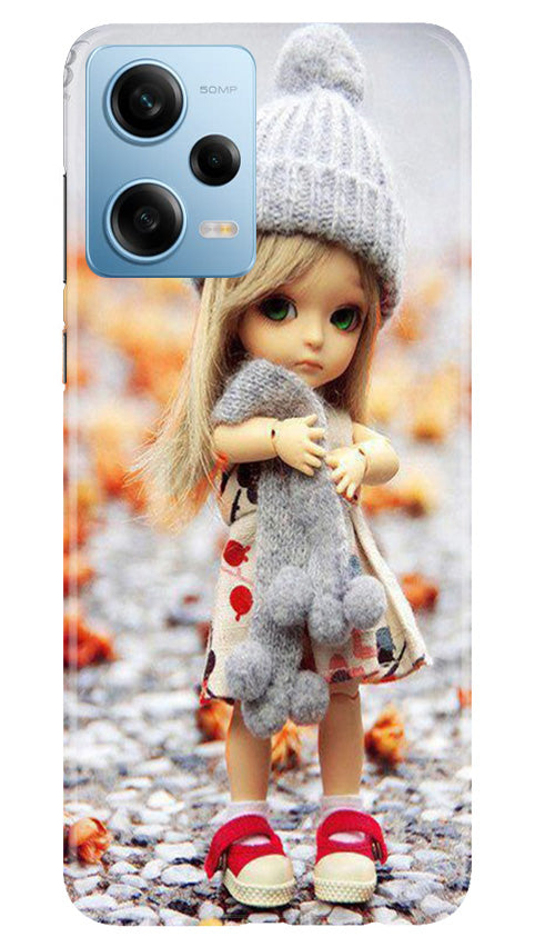 Cute Doll Mobile Back Case for Redmi Note 12 5G (Design - 93) Cute Doll Case for Redmi Note 12 5G