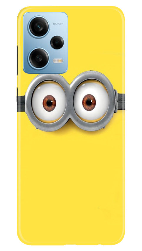 Minions Mobile Back Case for Redmi Note 12 5G (Design - 128) Minions Case for Redmi Note 12 5G (Design - 128)