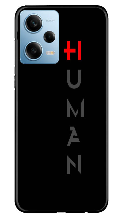Human Mobile Back Case for Redmi Note 12 5G (Design - 141) Human Case for Redmi Note 12 5G (Design - 141)