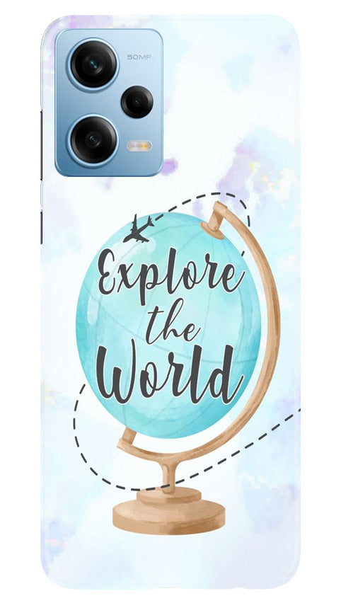 Explore the World Mobile Back Case for Poco X5 Pro 5G (Design - 176) Explore the World Case for Poco X5 Pro 5G (Design No. 176)