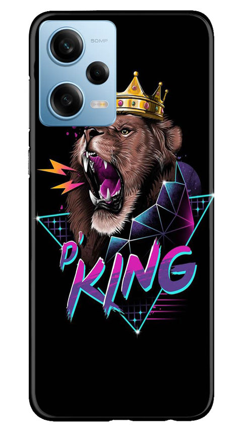 Lion King Mobile Back Case for Redmi Note 12 5G (Design - 188) Lion King Case for Redmi Note 12 5G (Design No. 188)