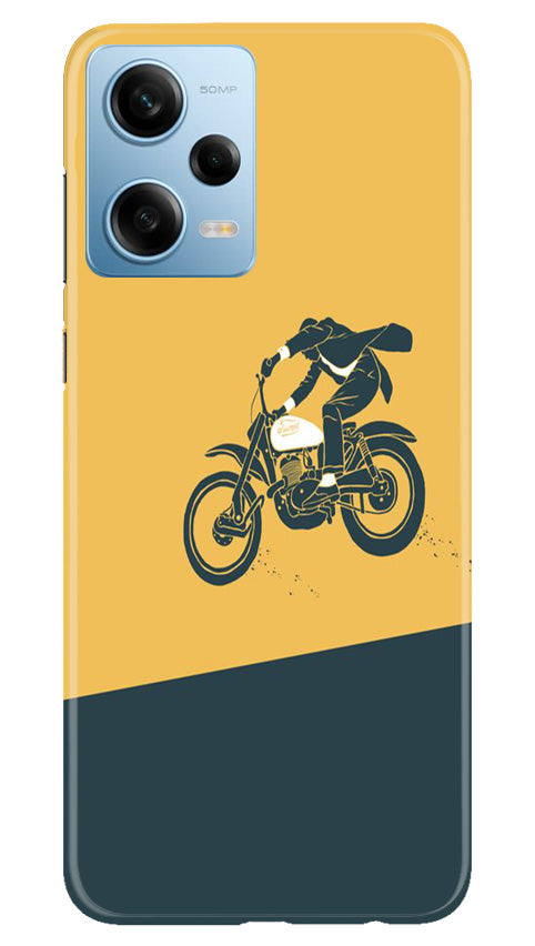 Bike Lovers Mobile Back Case for Redmi Note 12 5G (Design - 225) Bike Lovers Case for Redmi Note 12 5G (Design No. 225)