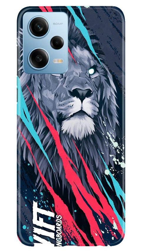 Lion Mobile Back Case for Redmi Note 12 5G (Design - 247) Lion Case for Redmi Note 12 5G (Design No. 247)