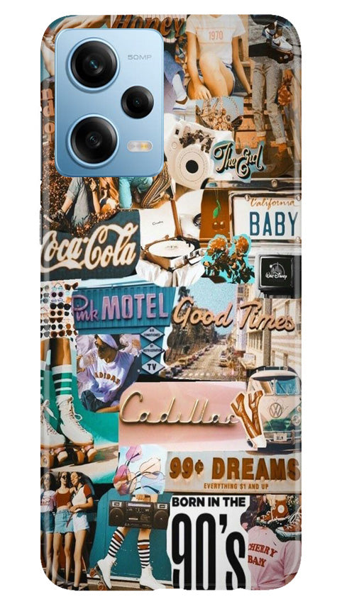 Vintage Design Case for Redmi Note 12 Pro 5G (Design No. 253)