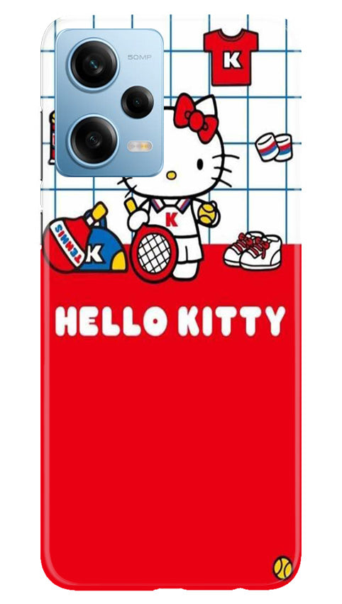 Hello Kitty Mobile Back Case for Redmi Note 12 5G (Design - 322) Hello Kitty Mobile Back Case for Redmi Note 12 5G (Design - 322)