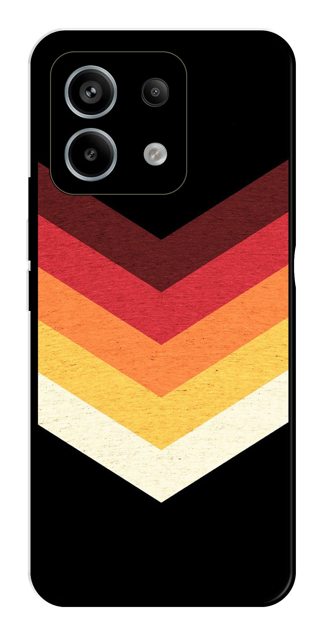 MultiColor Arrow Metal Mobile Case for Redmi Note 13 Pro 5G MultiColor Arrow Metal Mobile Case for Redmi Note 13 Pro 5G (Design No -04)