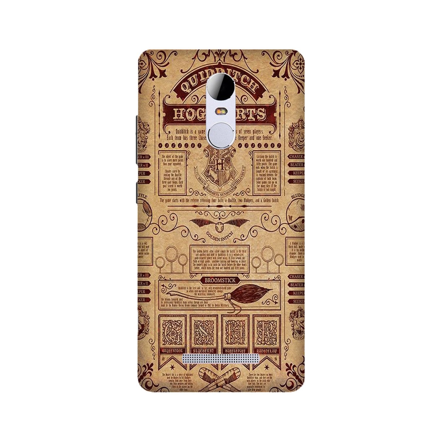 Hogwarts Mobile Back Case for Redmi Note 3 (Design - 304) Hogwarts Mobile Back Case for Redmi Note 3 (Design - 304)