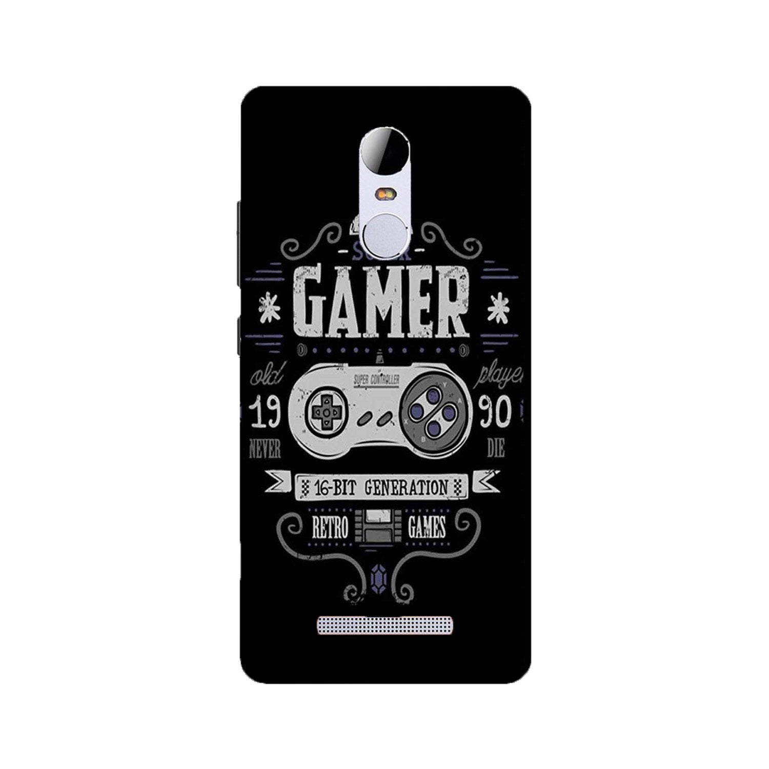 Gamer Mobile Back Case for Redmi Note 3 (Design - 330) Gamer Mobile Back Case for Redmi Note 3 (Design - 330)