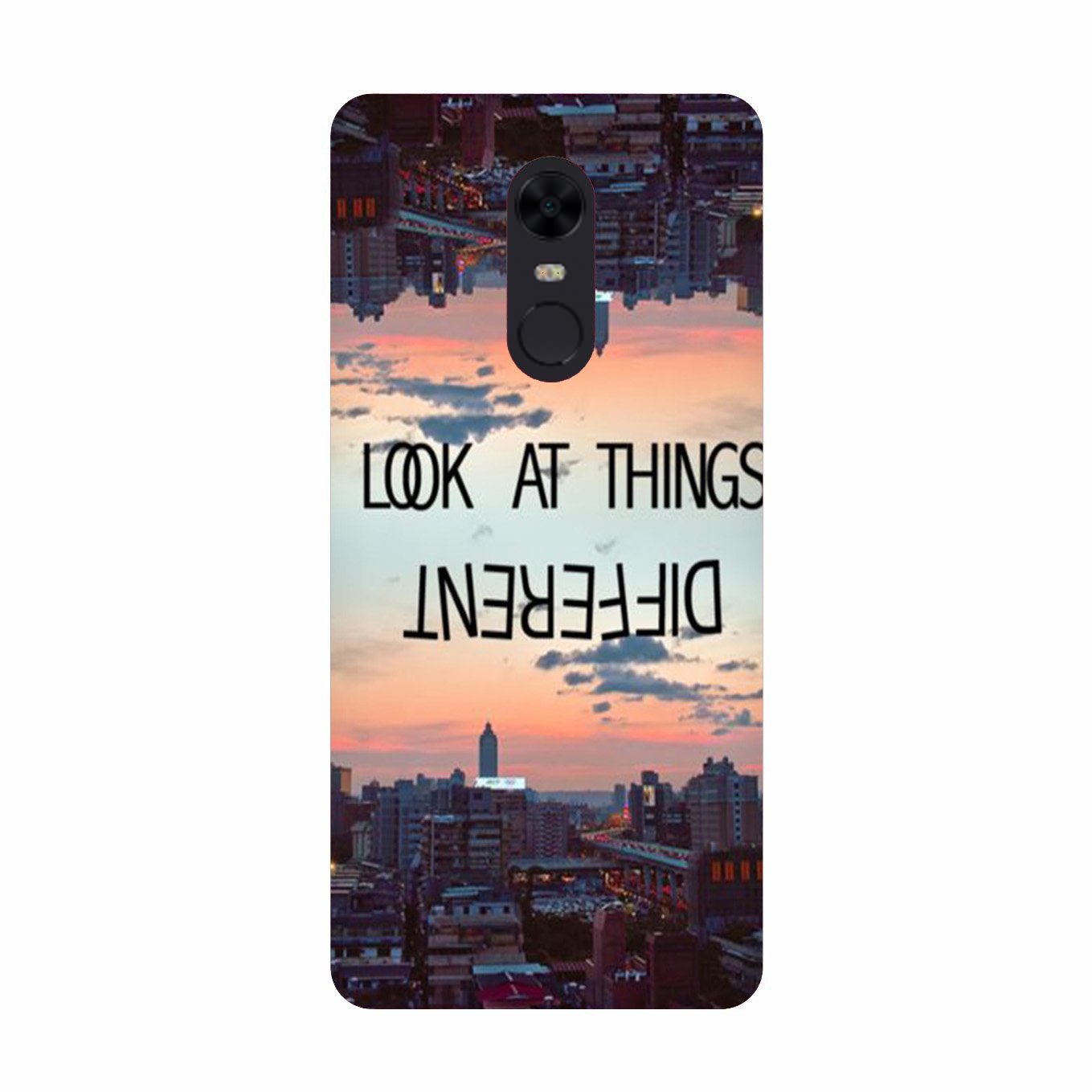Look at things different Case for Redmi Note 4 Look at things different Case for Redmi Note 4