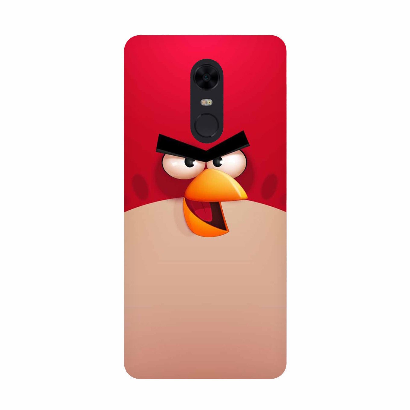 Angry Bird Red Mobile Back Case for Redmi Note 4 (Design - 325) Angry Bird Red Mobile Back Case for Redmi Note 4 (Design - 325)