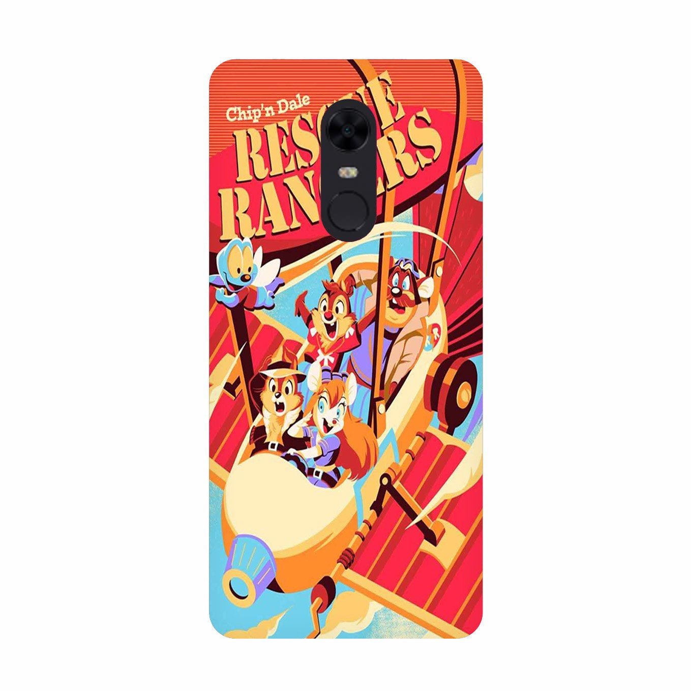 Rescue Rangers Mobile Back Case for Redmi Note 4 (Design - 341) Rescue Rangers Mobile Back Case for Redmi Note 4 (Design - 341)