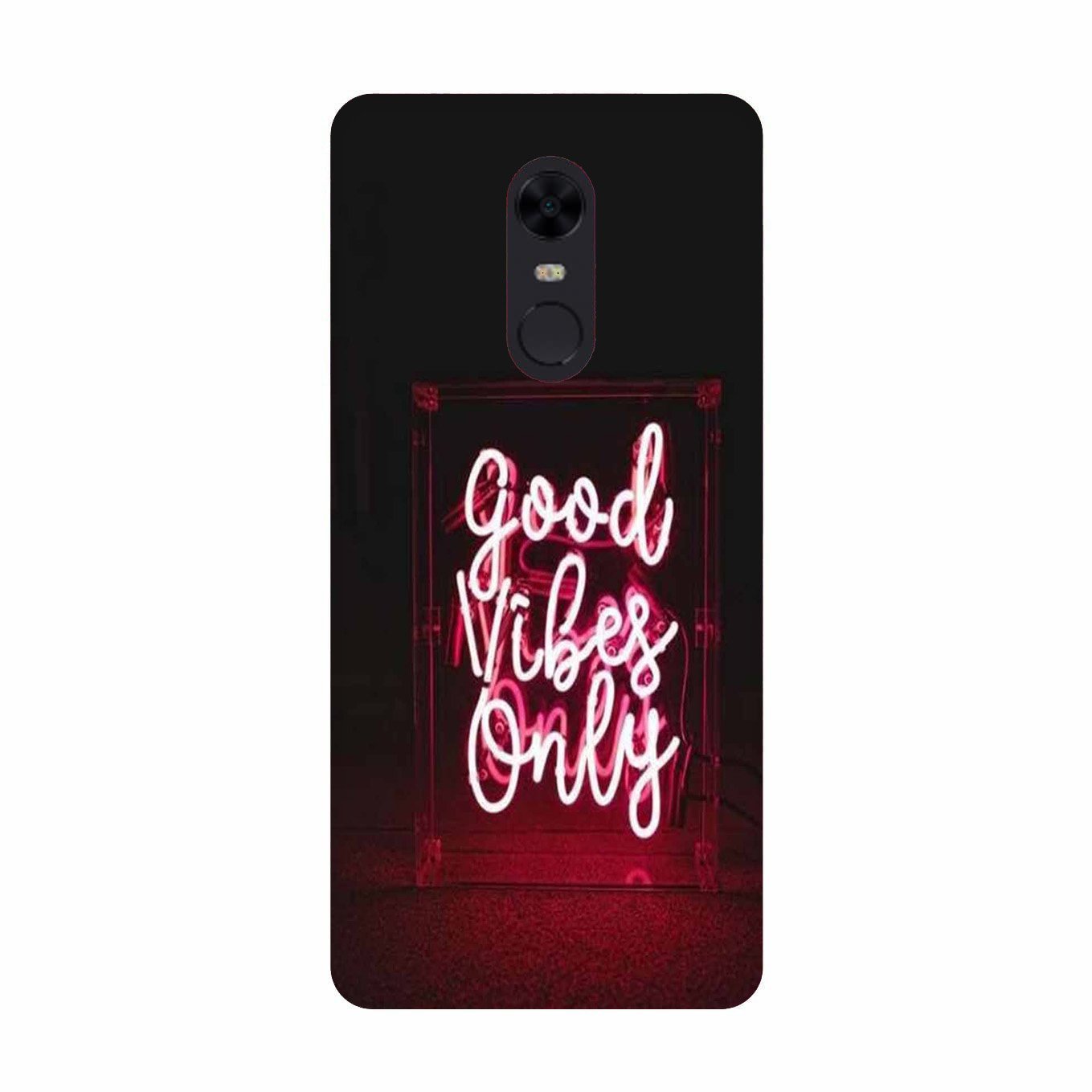 Good Vibes Only Mobile Back Case for Redmi Note 4 (Design - 354) Good Vibes Only Mobile Back Case for Redmi Note 4 (Design - 354)