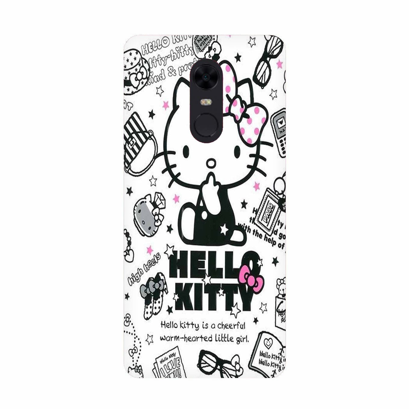 Hello Kitty Mobile Back Case for Redmi Note 4 (Design - 361) Hello Kitty Mobile Back Case for Redmi Note 4 (Design - 361)